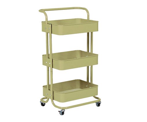 Carrinho Organizador Berlim Matcha, green | WestwingNow