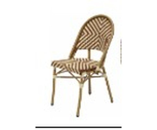 Cadeira Bistrô Sena Marrom e Creme, multicolor | WestwingNow