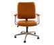 Cadeira Office Chicago Caramelo com Pés Cinza, beige | WestwingNow
