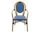 Cadeira Bistrô com Braços Blavet Azul, multicolor | WestwingNow