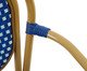 Cadeira Bistrô com Braços Blavet Azul, multicolor | WestwingNow