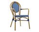 Cadeira Bistrô com Braços Blavet Azul, multicolor | WestwingNow