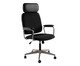Cadeira Office Gran Chicago Preta com Pés Cinza, black | WestwingNow
