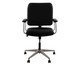 Cadeira Office Chicago Preta com Pés Cinza - 67X105X60, black | WestwingNow