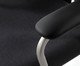 Cadeira Office Chicago Preta com Pés Cinza - 67X105X60, black | WestwingNow