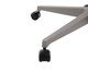 Cadeira Office Chicago Preta com Pés Cinza - 67X105X60, black | WestwingNow
