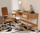 Cadeira Office Chicago Preta com Pés Cinza - 67X105X60, black | WestwingNow