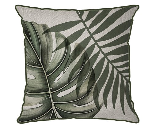 Capa de Almofada 3 com Cordonê Rustic Linen - 43X43cm, green | WestwingNow