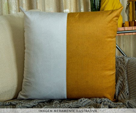 Capa de Almofada 338 em Veludo e Recorte Luxor - 43X43cm | Westwing