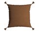 Capa de Almofada 765 Lisa Velveteen Terracota com Tassel - 43X43cm, Terracotta | WestwingNow