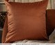 Capa de Almofada 822 Lisa Velveteen Terracota - 43X43cm, Terracotta | WestwingNow