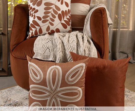 Capa de Almofada 819 Velveteen - 43X43cm | Westwing