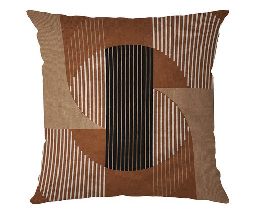 Capa de Almofada 10 Rustic Linen - 43X43cm, Terracotta | WestwingNow