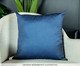 Capa de Almofada 804 Lisa Velveteen Azul - 43X43cm, blue | WestwingNow