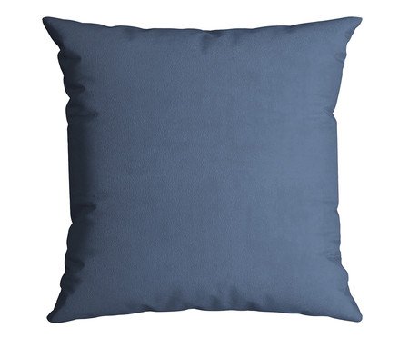 Capa de Almofada 804 Lisa Velveteen Azul - 43X43cm | Westwing
