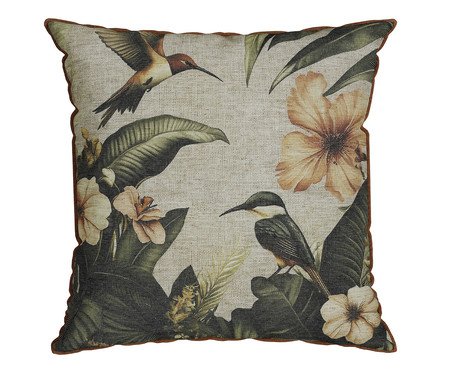 Capa de Almofada 53 com Cordonê Oasis Tropical - 43X43cm | Westwing
