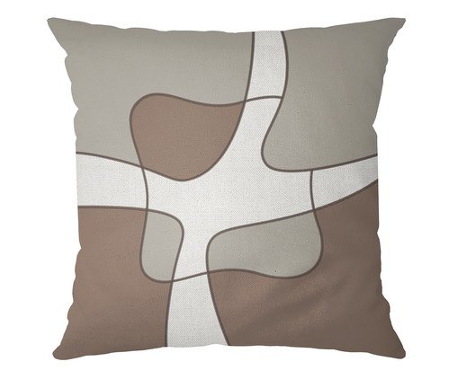 Capa de Almofada 813 Velveteen - 43X43cm, brown | WestwingNow