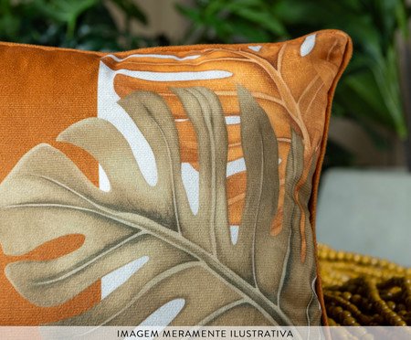 Capa de Almofada 780 com Cordonê Velveteen - 43X43cm | Westwing