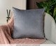 Capa de Almofada 329 em Veludo Lisa Luxor - 43X43cm, grey | WestwingNow