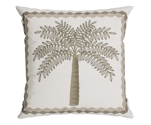 Capa de Almofada 91 com Bordado Donatella - 43X43cm, beige | WestwingNow