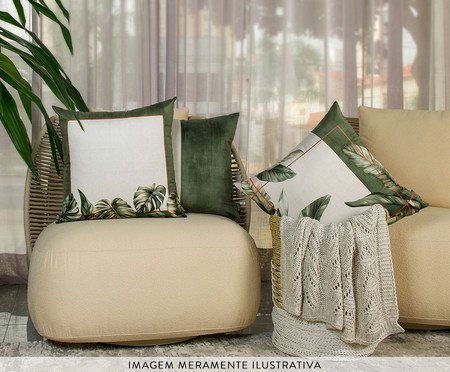 Capa de Almofada 339 em Veludo Luxor - 43X43cm | Westwing