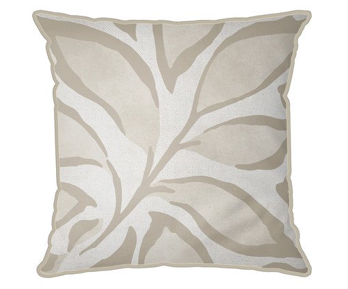 Capa de Almofada 354 em Veludo com Cordonê Luxor - 43X43cm, white | WestwingNow