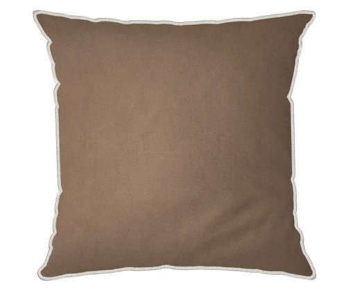 Capa de Almofada 8 com Cordonê Rustic Linen - 43X43cm, brown | WestwingNow