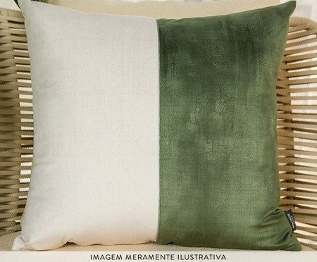 Capa de Almofada 341 em Veludo e Recorte Luxor - 43X43cm | Westwing