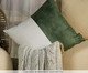 Capa de Almofada 341 em Veludo e Recorte Luxor - 43X43cm, green | WestwingNow