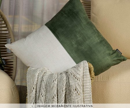 Capa de Almofada 341 em Veludo e Recorte Luxor - 43X43cm | Westwing
