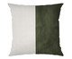 Capa de Almofada 341 em Veludo e Recorte Luxor - 43X43cm, green | WestwingNow