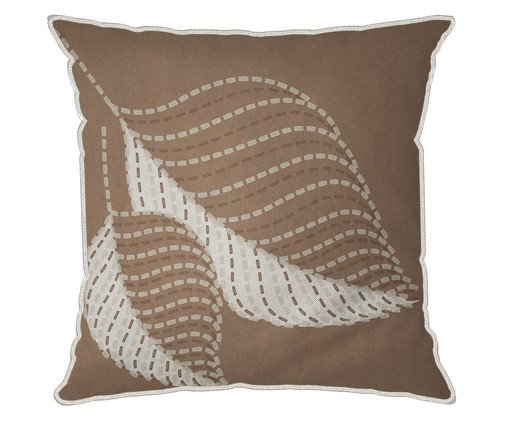 Capa de Almofada 6 com Cordonê Rustic Linen - 43X43cm, brown | WestwingNow