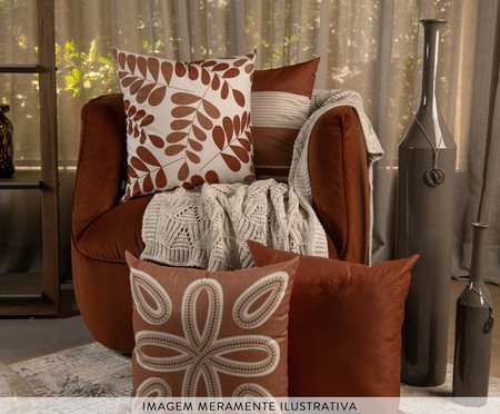 Capa de Almofada 820 Velveteen - 43X43cm | Westwing