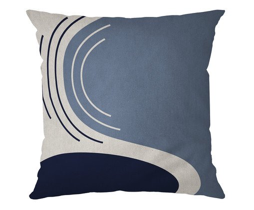 Capa de Almofada 15 Rustic Linen - 43X43cm, blue | WestwingNow