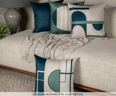 Capa de Almofada 823 Velveteen - 43X43cm | Westwing