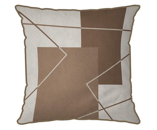 Capa de Almofada 7 com Cordonê Rustic Linen - 43X43cm, brown | WestwingNow