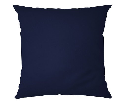 Capa de Almofada 655 Lisa Silk Home Azul Marinho - 43X43cm, blue | WestwingNow