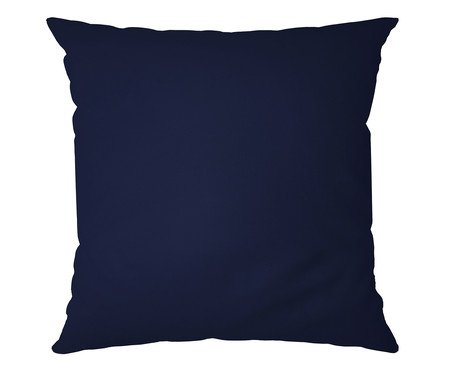 Capa de Almofada 655 Lisa Silk Home Azul Marinho - 43X43cm | Westwing