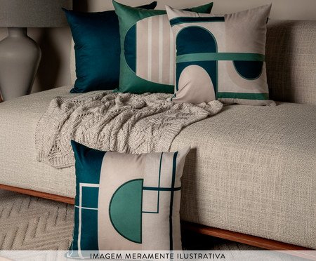 Capa de Almofada 825 Velveteen - 43X43cm | Westwing