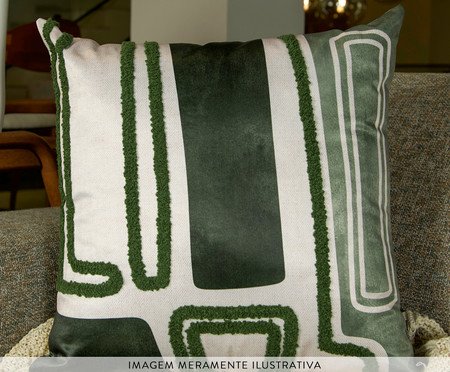 Capa de Almofada 633 com Bordado Silk Home - 43X43cm | Westwing