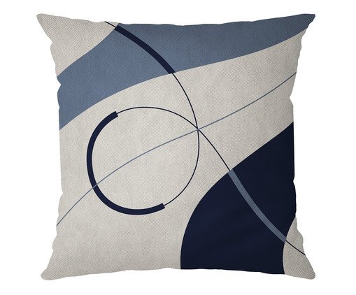 Capa de Almofada 13 Rustic Linen - 43X43cm, blue | WestwingNow