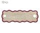 Jogo de Porta-Guardanapos com Bordado Ondina Bordo, red | WestwingNow