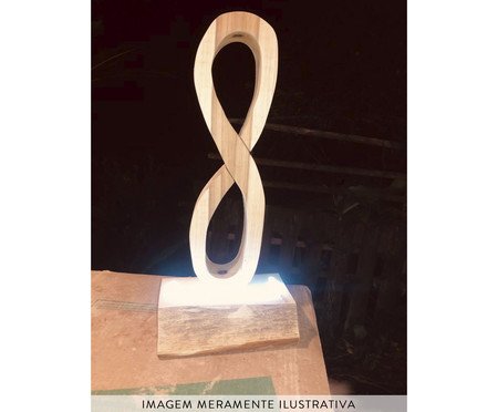 Luminária de Mesa Infinito Neon Bivolt | Westwing