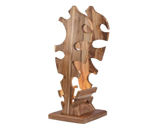 Luminária de Mesa Peixe Folha Bivolt, brown | WestwingNow