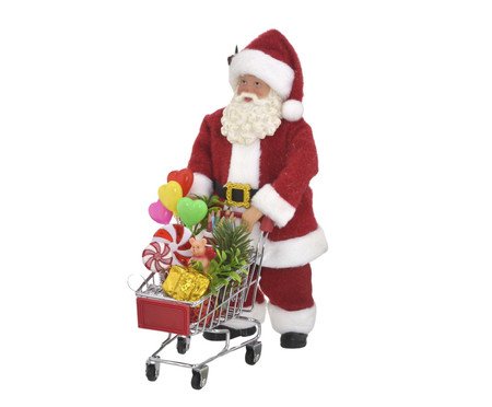 Papai Noel Decorativo Velhinho Estático | Westwing