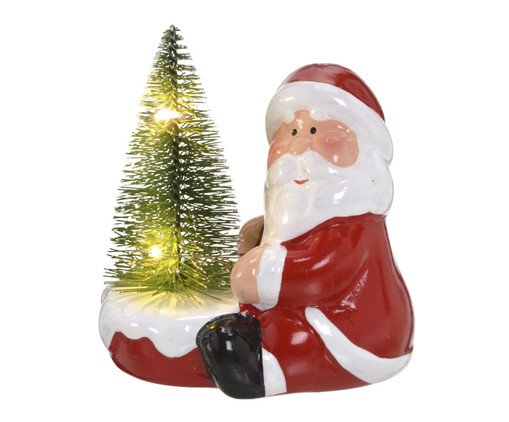 Papai Noel Decorativo com Luz do Noel, white | WestwingNow
