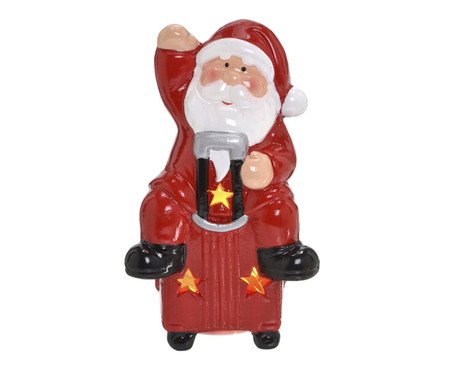 Papai Noel Decorativo com Luz Estrela do Norte | Westwing