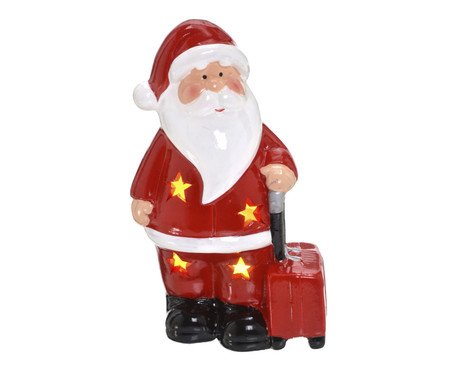 Papai Noel Decorativo com Luz Guia Luminoso | Westwing