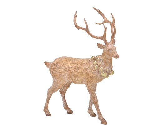 Árvore Natalina Decorativa Pinheiro Prateado, gold | WestwingNow