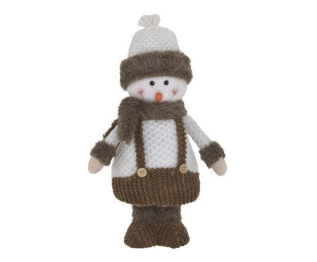 Boneco de Neve Decorativo Inverno Feliz | Westwing